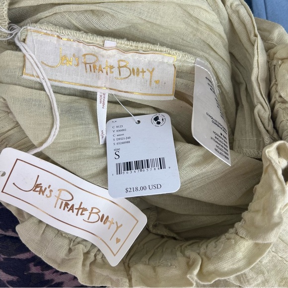 NWT Free People Jen’s Pirate Booty Cotton Gauzy Pants - Picture 6 of 7